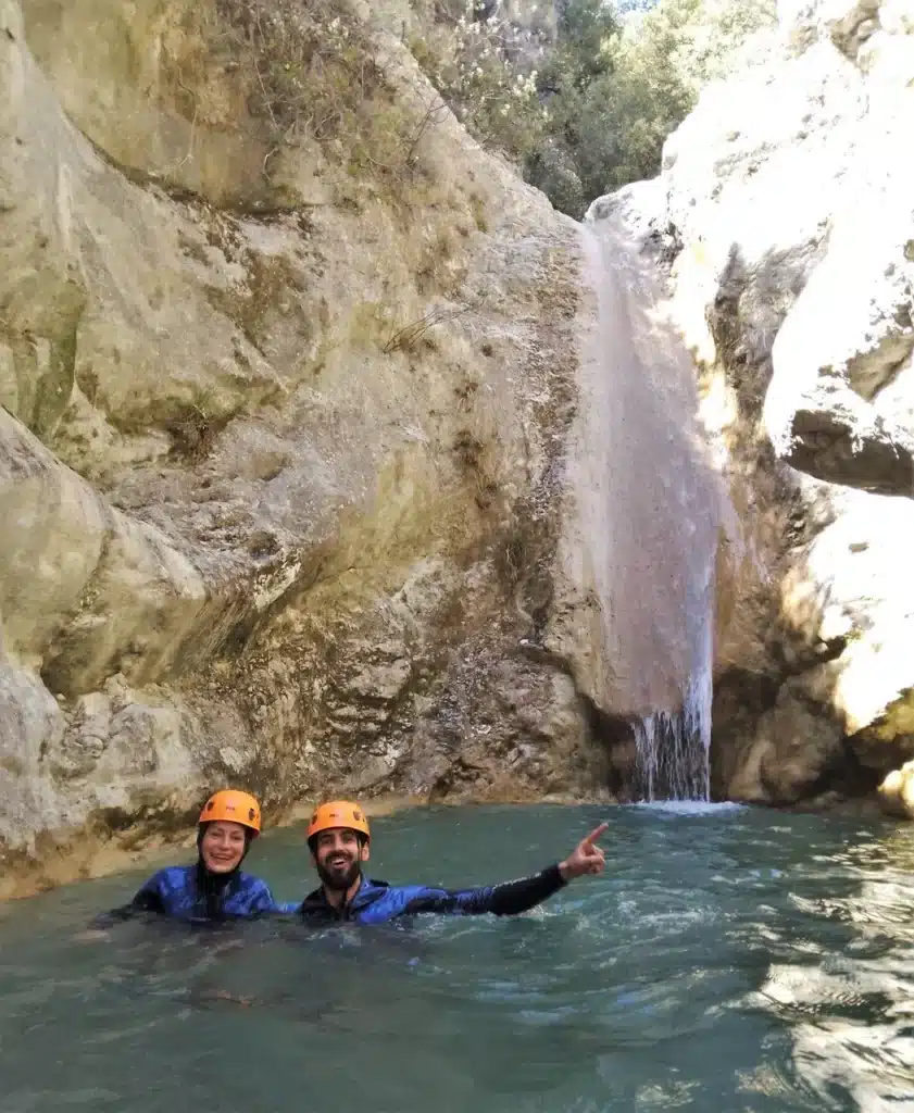 Sortie de canyoning à Veynes