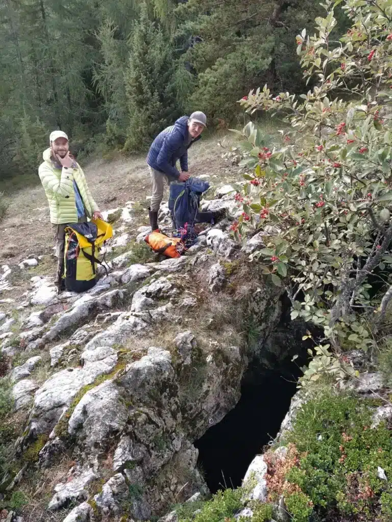 Entrée du Chourum du Camarguier