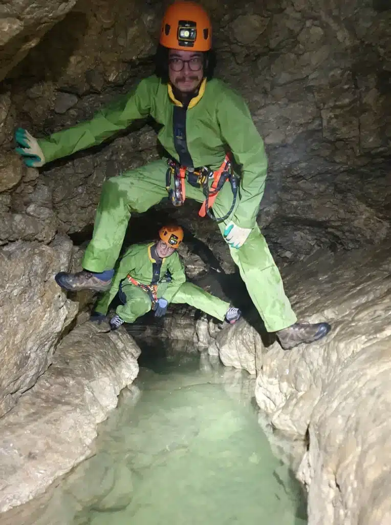 Grotte du Puits des Bans dans le massif du Dévoluy