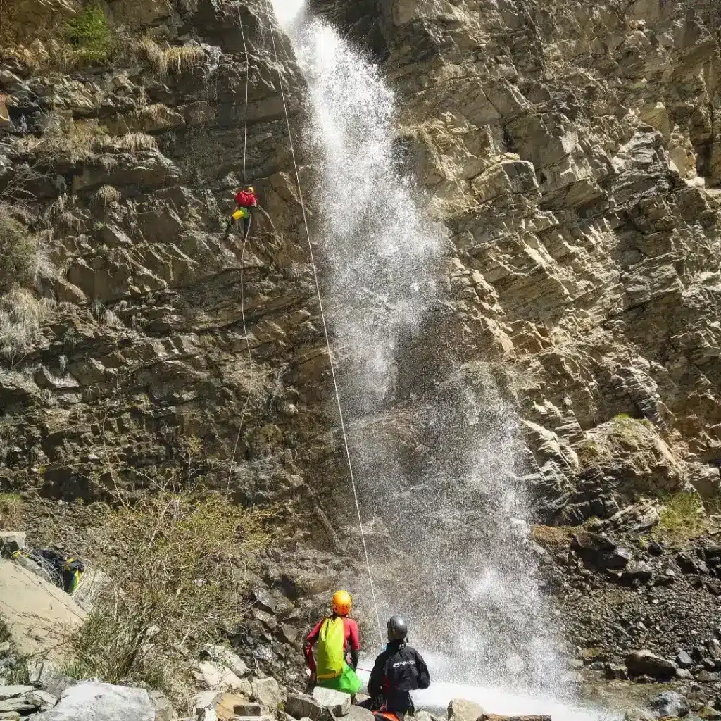 La grande cascade du canyon de Réallon