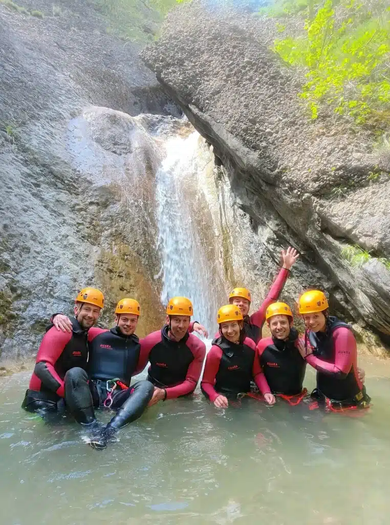 Sortie de canyoning à Veynes