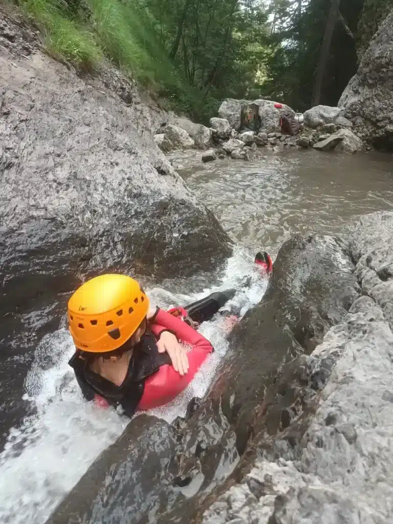 Toboggan au canyoning du Pont-Du-Fossé