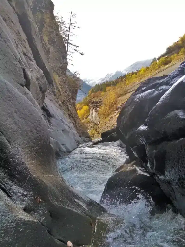 Toboggan du canyon de Méollion