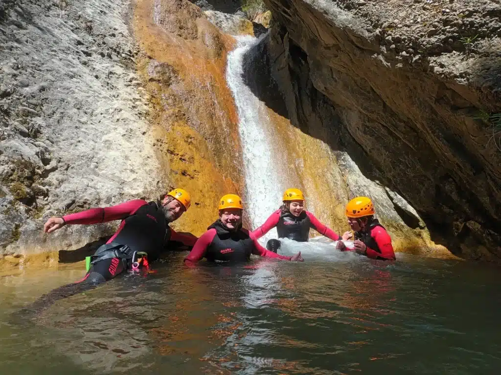 Toboggan en canyoning à Veynes