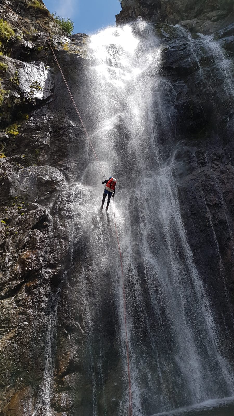 Canyoning Valgaudemar, Les cascades de Buchardet